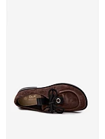 Dámske poltopánky typu barefoot z prírodného semišu D&A CR62-3460, hnedé Dámske poltopánky typu barefoot z prírodného semišu D&A CR62-3460, hnedé