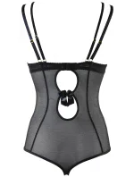 Dámske sexy body V-10110 Black s body - Axami Dámske sexy body V-10110 Black s body - Axami