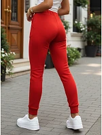 Dámske tepláky FITS červené UY0533