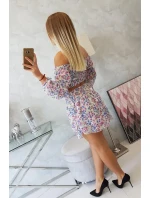 Béžová kvetinová sada