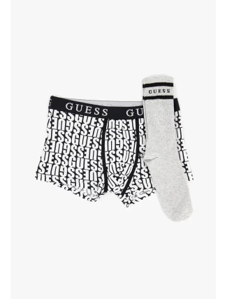Pánsky set boxerky a ponožky U0BG14JR003 - F952 - viacfarebná - Guess Pánsky set boxerky a ponožky U0BG14JR003 - F952 - viacfarebná - Guess