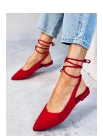 Dámske baleríny NF-68P Červená - Seastar