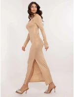 Dámske šaty DHJ SK 20093.17 Camel beige - FPrice