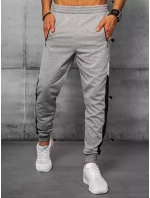 FashionStreet pánske svetlosivé tepláky UX3199