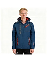 Geografické Nórsko Softshell ROYAUTE DB NAVY RED MEN 068 (WY2001H/GN/Navy/Red)
