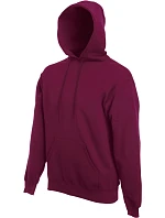 Fruit of the Loom Classic Hooded Sweat Mikina s kapucňou 16.2208 bordová