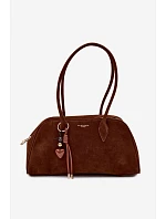 Eko Semišová Kabelka S Přívěskem Camel Noelia