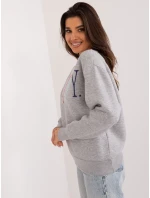 Mikina D10606BA02565C sivá Mikina D10606BA02565C sivá