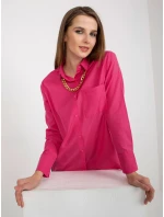 Dámska košeľa KS 7183.74P fuchsiová - FPrice
