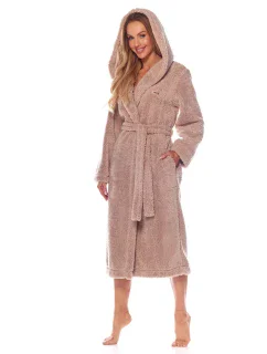 Dlhý dámsky župan L&L 2205 Brandi S-XL