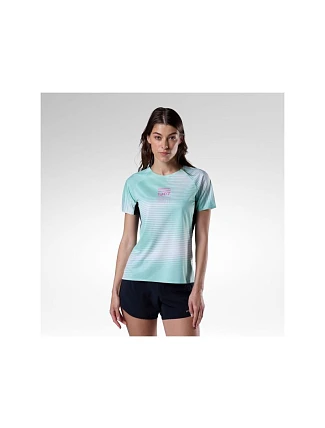 Dámske tričko ROSSIGNOL W Sapa Ultra Tee, bielo-zelené Dámske tričko ROSSIGNOL W Sapa Ultra Tee, bielo-zelené