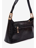 Kožená kabelka Černá Tielle