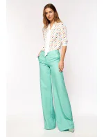 Dámska blúzka B140 ecru-bodky - Nife