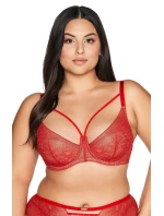 Ava 2127 Červená polomäkká podprsenka