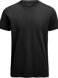 James Harvest Scarsdale T-Shirt Men Pánske hrubé tričko 62.4021 čierne