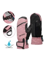 Zimné rukavice Meteor Hazy XS ružová/čierna