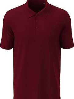 Stedman Lux Polo Pánske piqué polo „Lux“ 05.9060 bordó