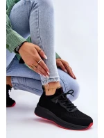 Damskie Wsuwane Sneakersy Cross Jeans LL2R4032C Czarne