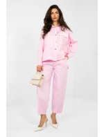 Košeľa s dlhým rukávom model 224198 Taliansko Moda