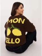 Jumper MI SW 2108.92 hnedý