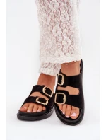 Žabky na platforme model 215658 Krok vo veľkom štýle