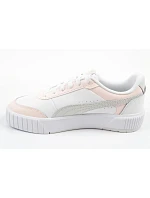 Dámske športové topánky Puma, tenisky Carina Mia, kožené, biele Dámske športové topánky Puma, tenisky Carina Mia, kožené, biele