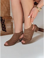 Dámske sandále ZY0749 RR-22P khaki – Seastar