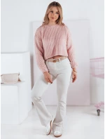 Dámske džínsové nohavice FLAREJOY light beige FashionStreet UY2367