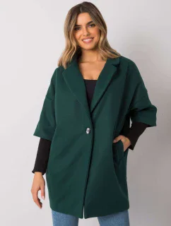 Dámsky kabát CHA PL 0409.30x tmavo zelený