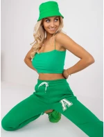 Teplákové nohavice EM DR 712 1.66P zelená Teplákové nohavice EM DR 712 1.66P zelená