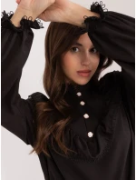 Košeľa LK KS 509556.34 čierna farba