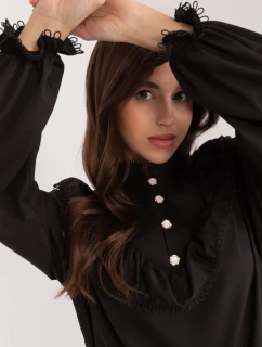 Košeľa LK KS 509556.34 čierna farba