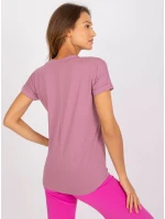 Tričko RV TS 7666.19 tmavo ružová