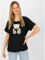 Dámska blúzka LK BZ 509251.26X čierna - FPrice