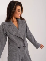 Bunda LK MA 509562 1.03 sivá čierna Bunda LK MA 509562 1.03 sivá čierna