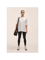 Dámske tričko Casall Oversized Cotton Blend Tee, biele Dámske tričko Casall Oversized Cotton Blend Tee, biele