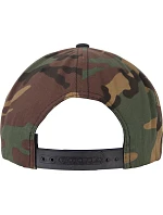 Flexfit 6089CF/6089CV/6089TC 6-panelová snapbacková čiapka „Camo“ 55.689C olivovo-maskovaná