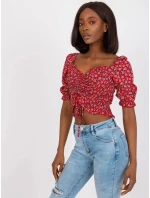 Blúzka RO BZ 2516 13.11 červená - FPrice