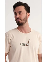 Pánske pyžamové šortky Coffee Pánske pyžamové šortky Coffee