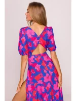 M858 Maxi šaty s odhaleným chrbtom - model 2