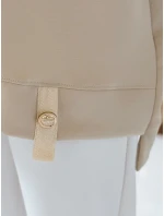 Dámska oversize blúzka SHINE LOVE beige FashionStreet RY2914 Dámska oversize blúzka SHINE LOVE beige FashionStreet RY2914