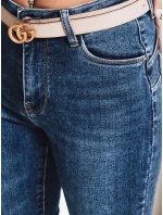 Dámske modré push up džínsy FashionStreet UY2797 Dámske modré push up džínsy FashionStreet UY2797