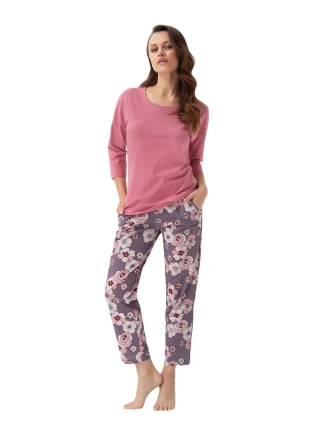 Dámske pyžamo Luna 397 3/4 3XL