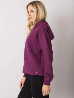 Dámska mikina RV BL 7449.66 tmavo fialová