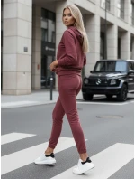 Dámske tepláky MIGEL burgundy FashionStreet AY1090