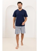 Regina 505 cr/r M-XL W26 pánske pyžamo