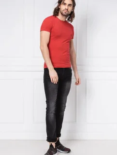 Pánske tričko 111035 9P725 červená - Emporio Armani
