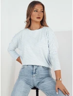Dámska pruhovaná blúzka APRICALE white FashionStreet RY2371 Dámska pruhovaná blúzka APRICALE white FashionStreet RY2371