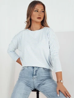 Dámska pruhovaná blúzka APRICALE white FashionStreet RY2371