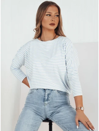 Dámska pruhovaná blúzka APRICALE white FashionStreet RY2371 Dámska pruhovaná blúzka APRICALE white FashionStreet RY2371